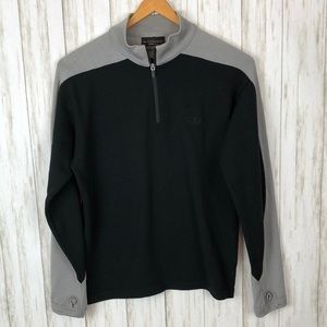 Icebreaker 320 100% Merino Wool Quarter Zip Pullover Sweater Shirt Mens M